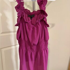 Lane Bryant Fitted Square-Neck Smocked Cami